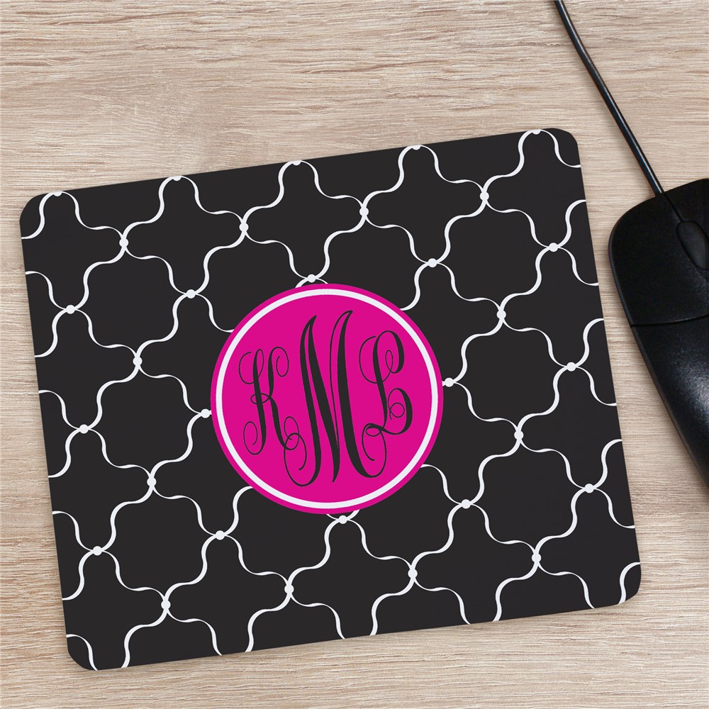 Monogram Madness Mouse Pad | Computer Gifts