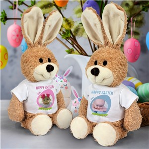 Personalized Happy Easter Photo Bunny | Easter Photo Gifts