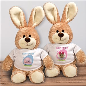 Personalized Happy Easter Photo Bunny | Easter Photo Gifts