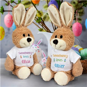 Personalized Easter Bunny |Stuffed Easter Bunny