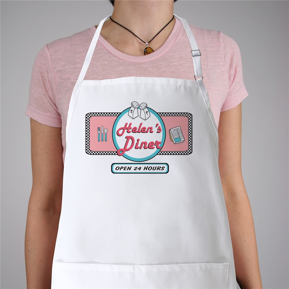 24 Hour Diner Apron | personalized Aprons