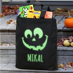 Halloween Glow In The Dark Treat Bag | Personalized Trick-Or-Treat Bags