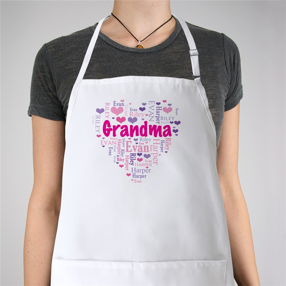 Personalized Heart Belongs To Apron | Mother's Day Gifts