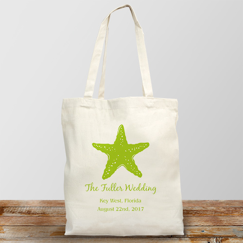 Wedding Destination Canvas Tote Bag | Welcome Tote Bag for Weddings