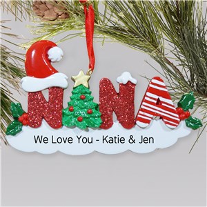 Nana Personalized Christmas Ornament | Personalized Christmas Ornament