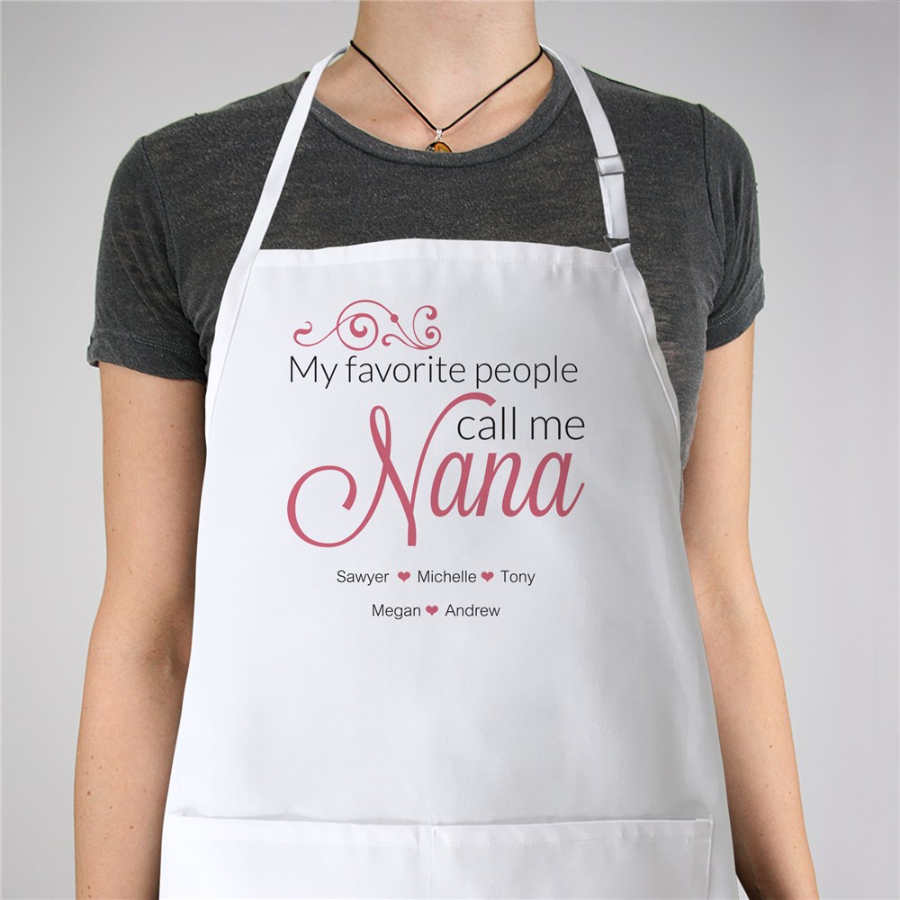 My Favorite People Call Me Apron | Mother's Day Gifts