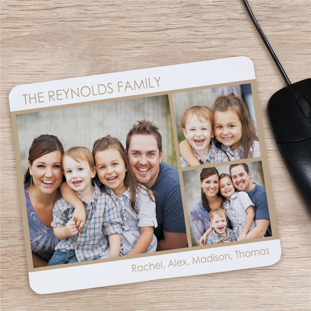 3 Photo Mousepad | Father's Day Gift