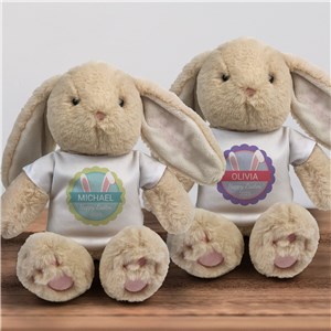 Personalized Bunny Ears Brulee Bunny