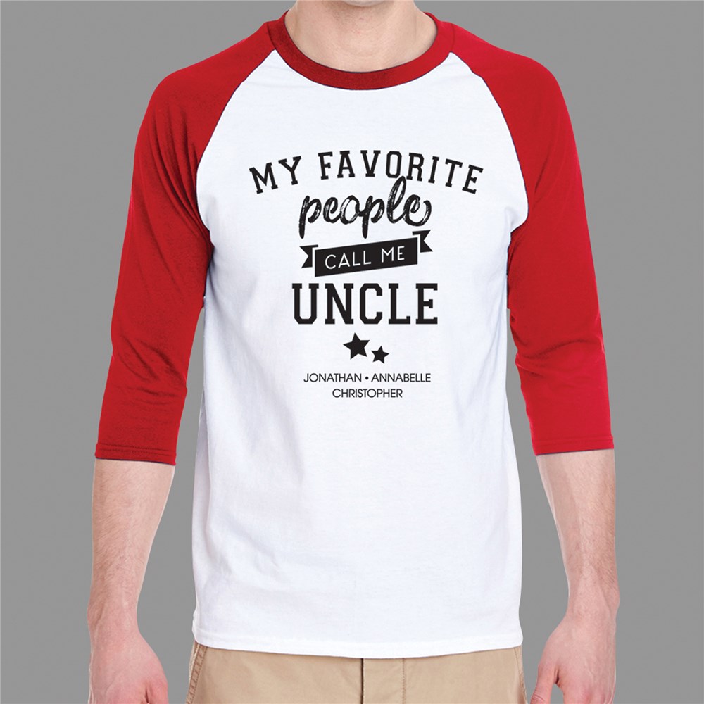 Father's Day Raglan Shirt | My Favorite People Call Me Shirt