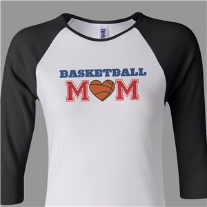 Basketball Mom Women's Raglan Shirt 90914427X