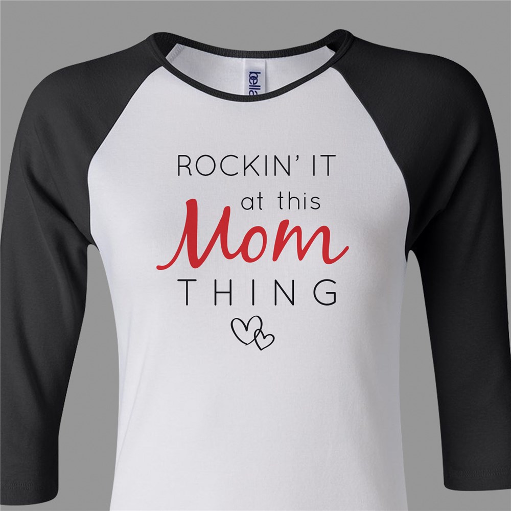 Mom Raglan Shirt | Personalized Raglan Shirt
