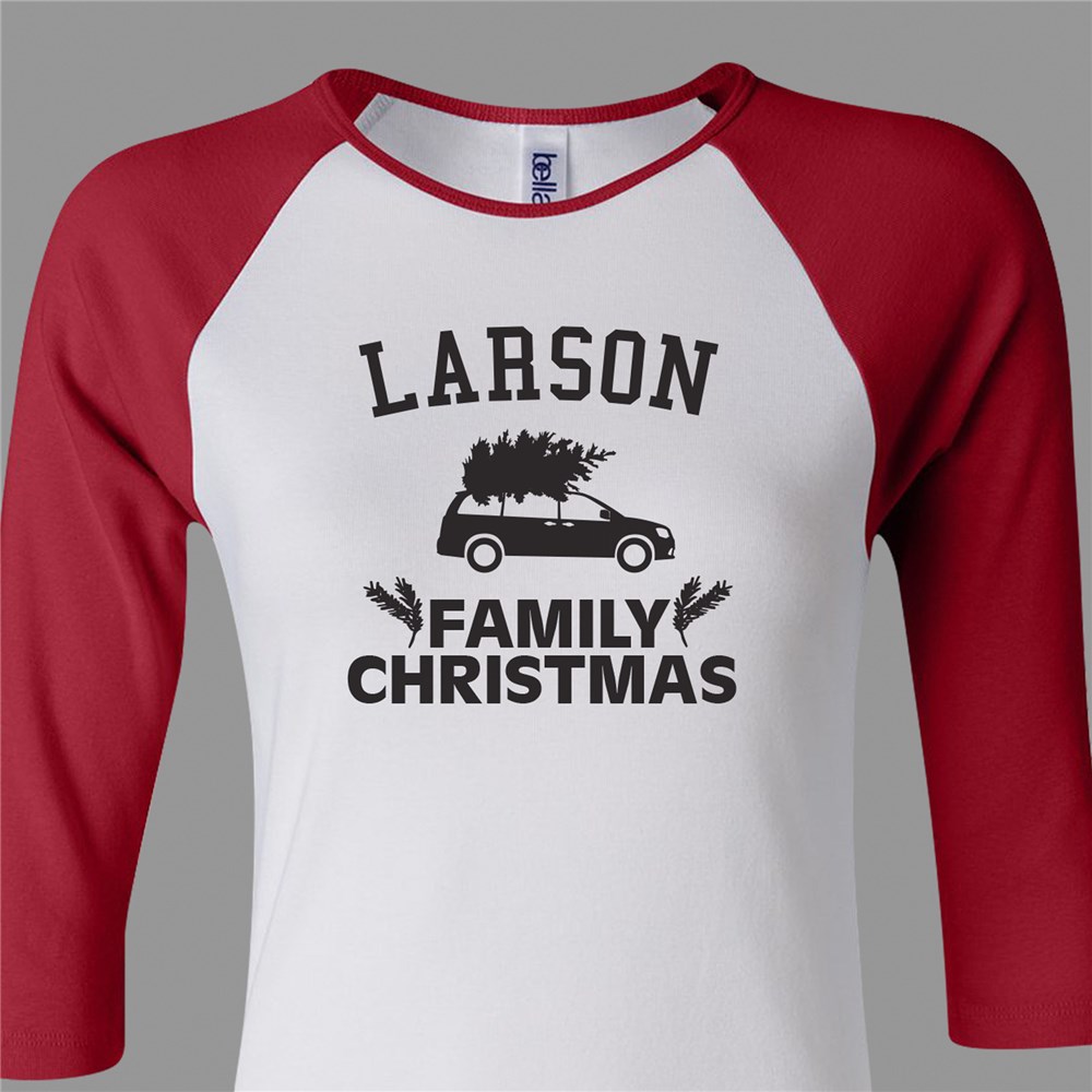 family raglan shirts