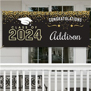 Personalized Class of Graduation Party Banner