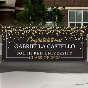 Personalized Congratulations Banner | Personalized Graduation Banner