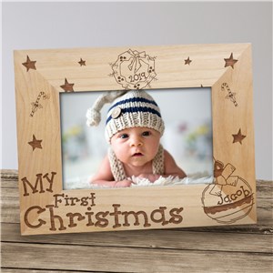Baby's First Christmas Picture Frame