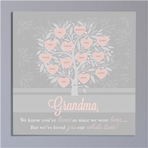 Personalized Canvas | Gifts For Grandma