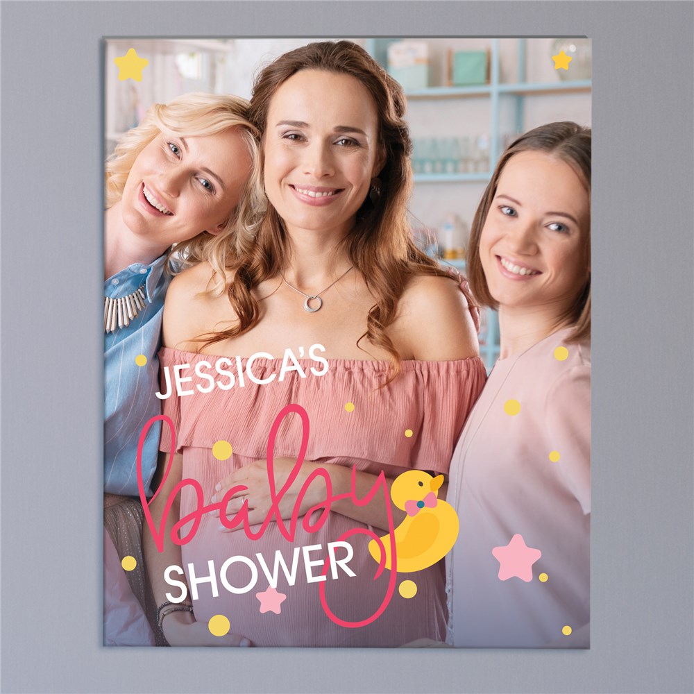 Personalized Baby Shower Gifts | Photo Canvas For Baby Shower
