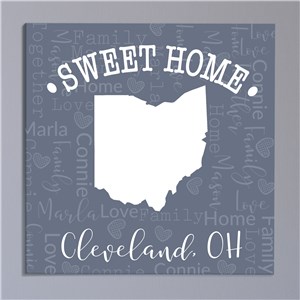 Personalized State Signs | State-Themed Decor