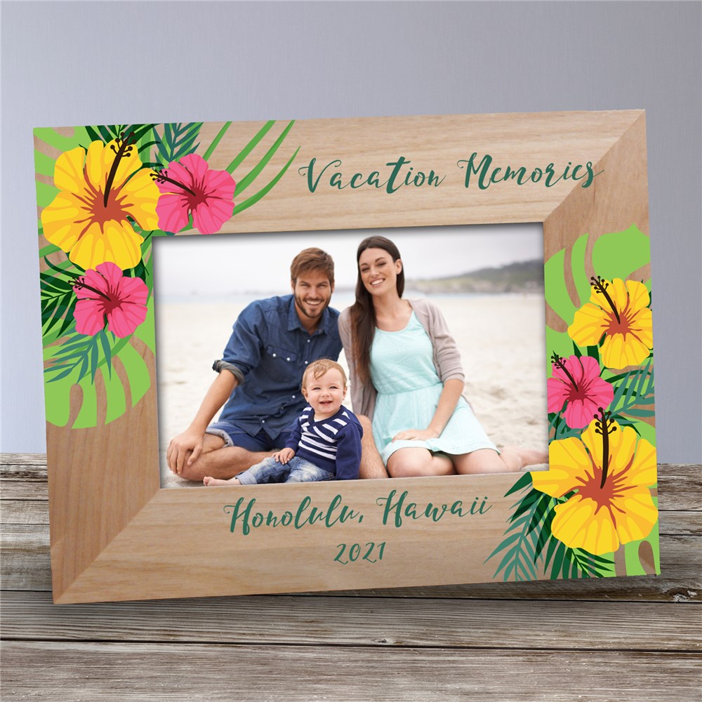 Personalized Family Vacation Frame GiftsForYouNow