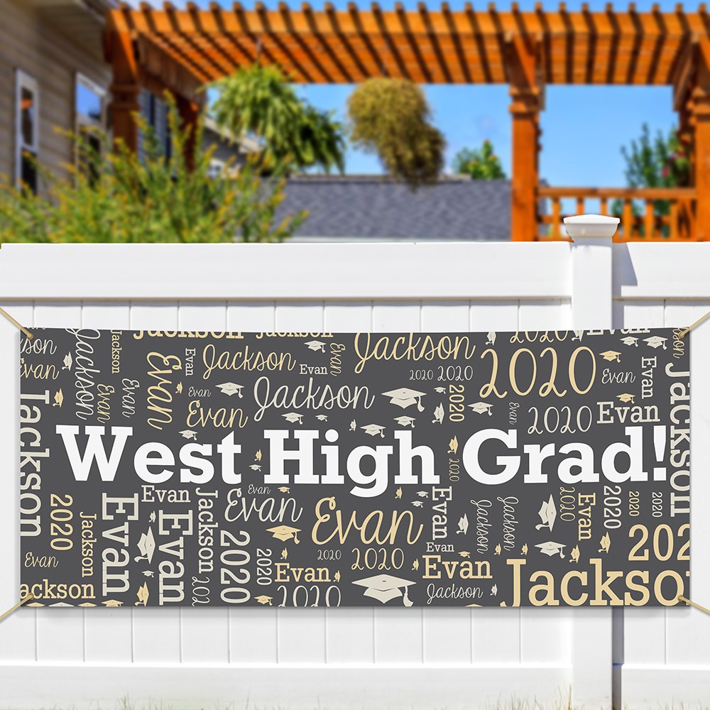 Personalized WordArt Banner for Any Occasion GiftsForYouNow