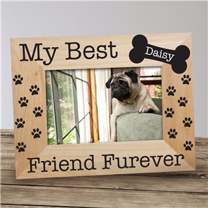 Personalized My Best Friend Frame | Pet Picture Frames