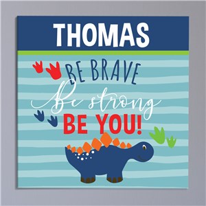 Personalized Be You Dino Canvas 91189154X