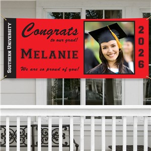 Personalized Congrats to Our Grad Banner 911921514