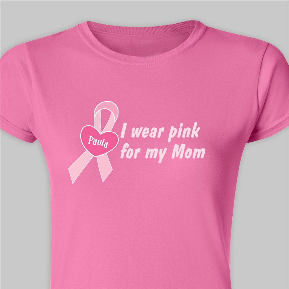 I Wear Pink For Shirt | Breast Cancer Pink Shirt
