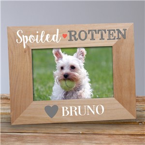 Personalized Pet Picture Frames | Gifts For Spoiled Pets