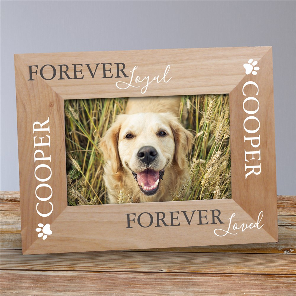 Personalized Pet Picture Frames | Loyal Pet Picture Frame