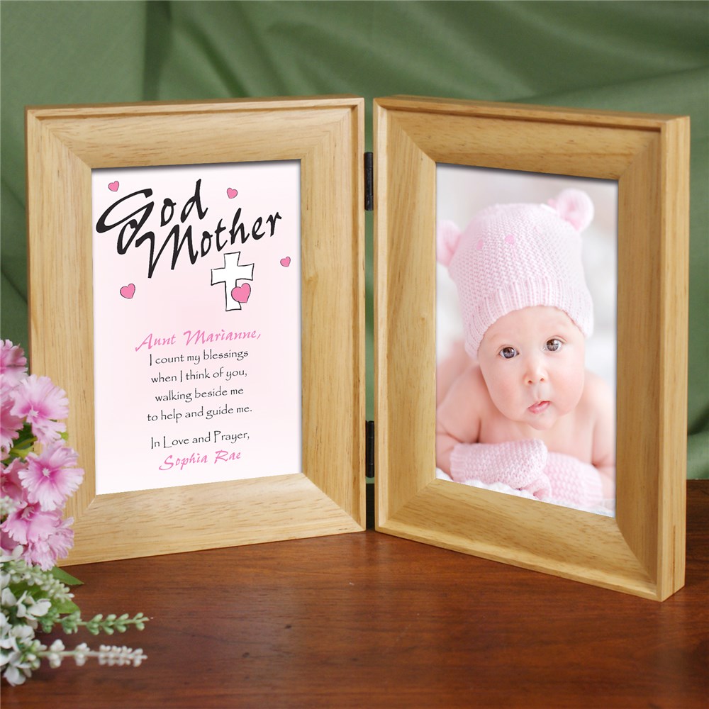 Personalized Godparent Picture Frame - Count My Blessings | Personalized Picture Frames