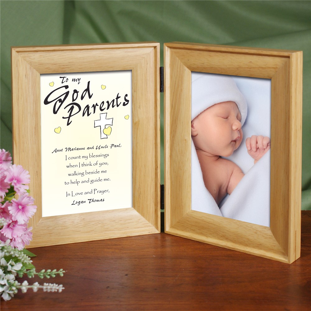 Personalized Godparent Picture Frame GiftsForYouNow