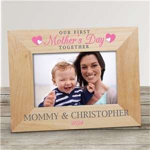 Personalized First Mother's Day Photo Frame