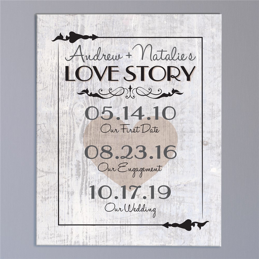 Love Wall Art | Personalized Canvas