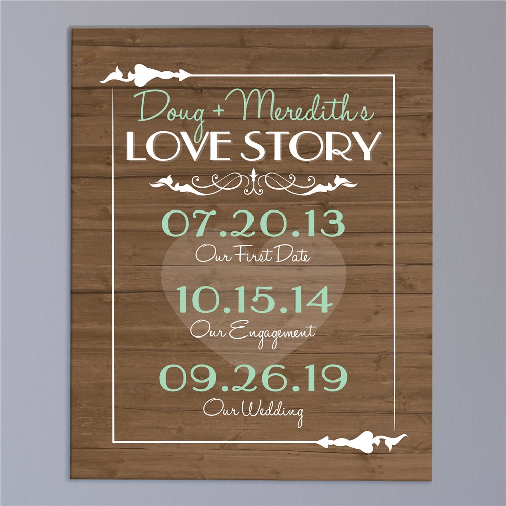 Love Wall Art | Personalized Canvas