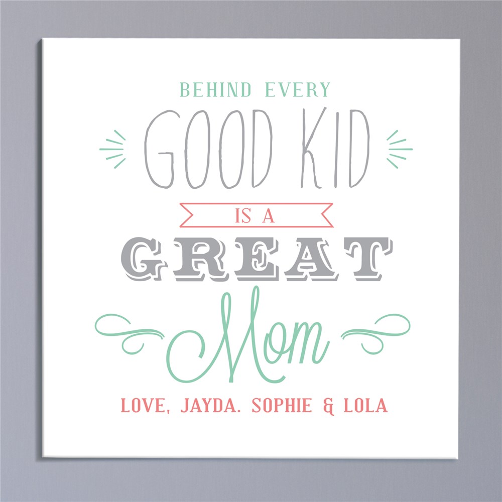 Personalized Wall Canvas for Mom GiftsForYouNow