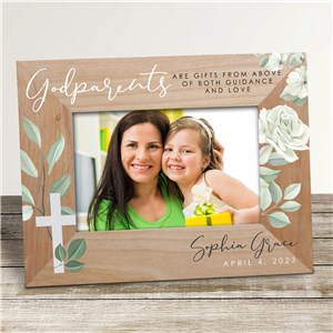 Personalized Godparents Wood Picture Frame 921856X