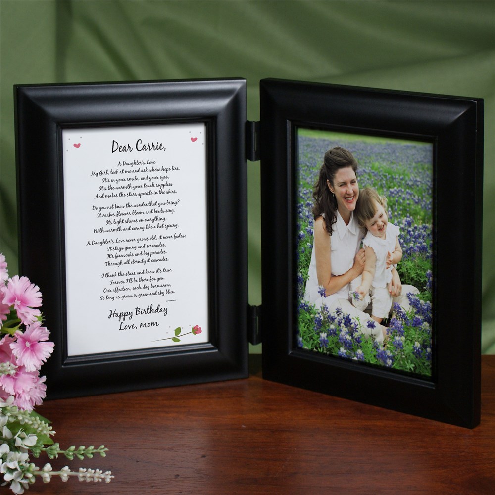 Daughter Poem Personalized Picture Frame GiftsForYouNow