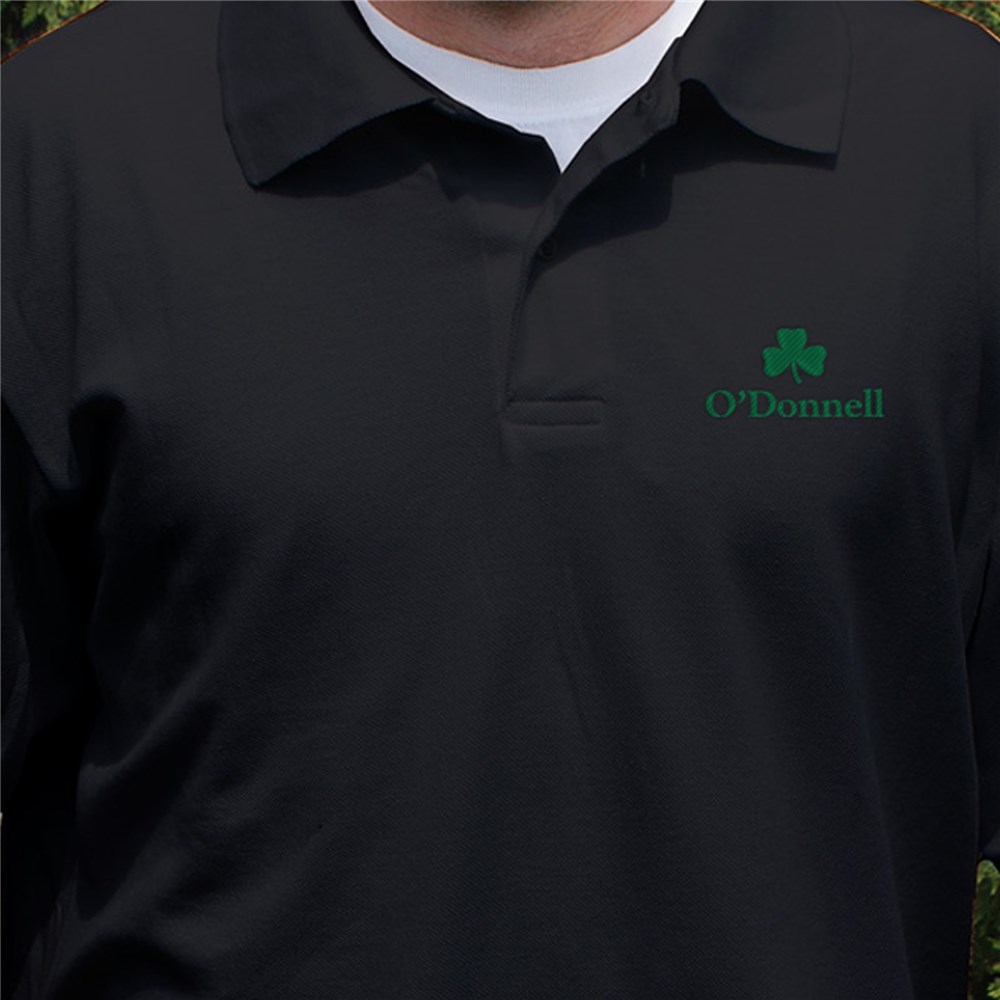 Shamrock Polo Shirt | Personalized Irish Shirts