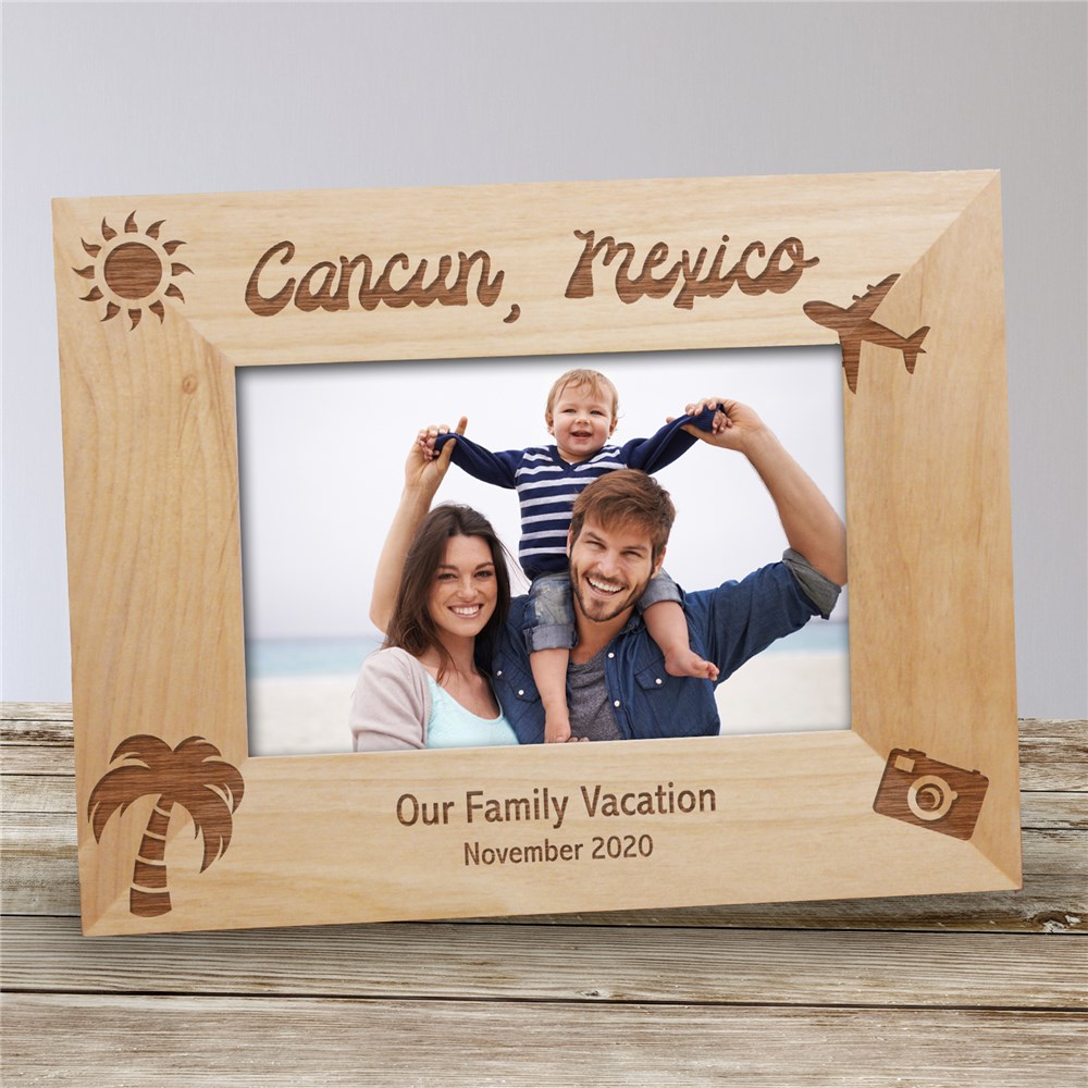 Personalized Vacation Picture Frame GiftsForYouNow