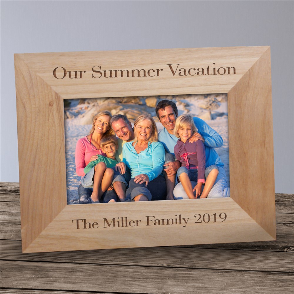 Personalized Summer Vacation Picture Frame