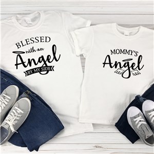 Mommy and Me Matching Shirts | Angel By My Side Shirt