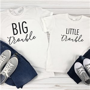 Big Trouble Little Trouble Shirts | Mommy and Me Shirts