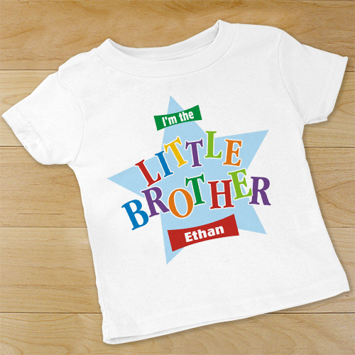 Personalized Little Brother Infant Clothes | Personalized Little Brother Clothes