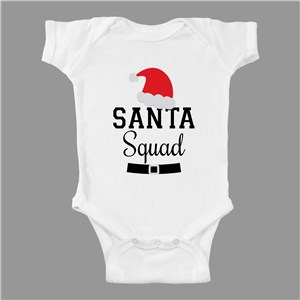 Personalized Family Santa Baby Apparel