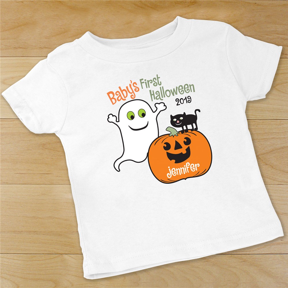 Personalized Baby's First Halloween Infant Bodysuit | Halloween Shirts For Kids