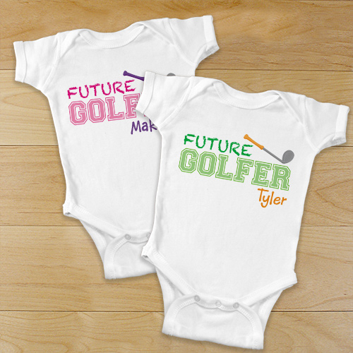 Personalized Future Athlete Baby Apparel GiftsForYouNow