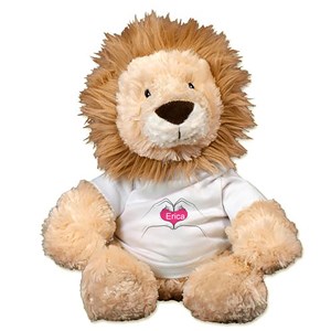 Personalized Hand Heart Tubby Wubbies Lion AU30864-8122