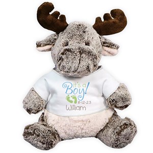Personalized It's a Boy Milo Moose AU3390-8118
