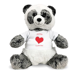 Personalized Heart Panda AU3393-4558